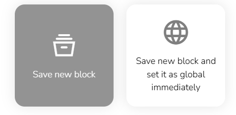 Saving Blocks and Saved Blocks | CDP & CRM CareCloud User guide