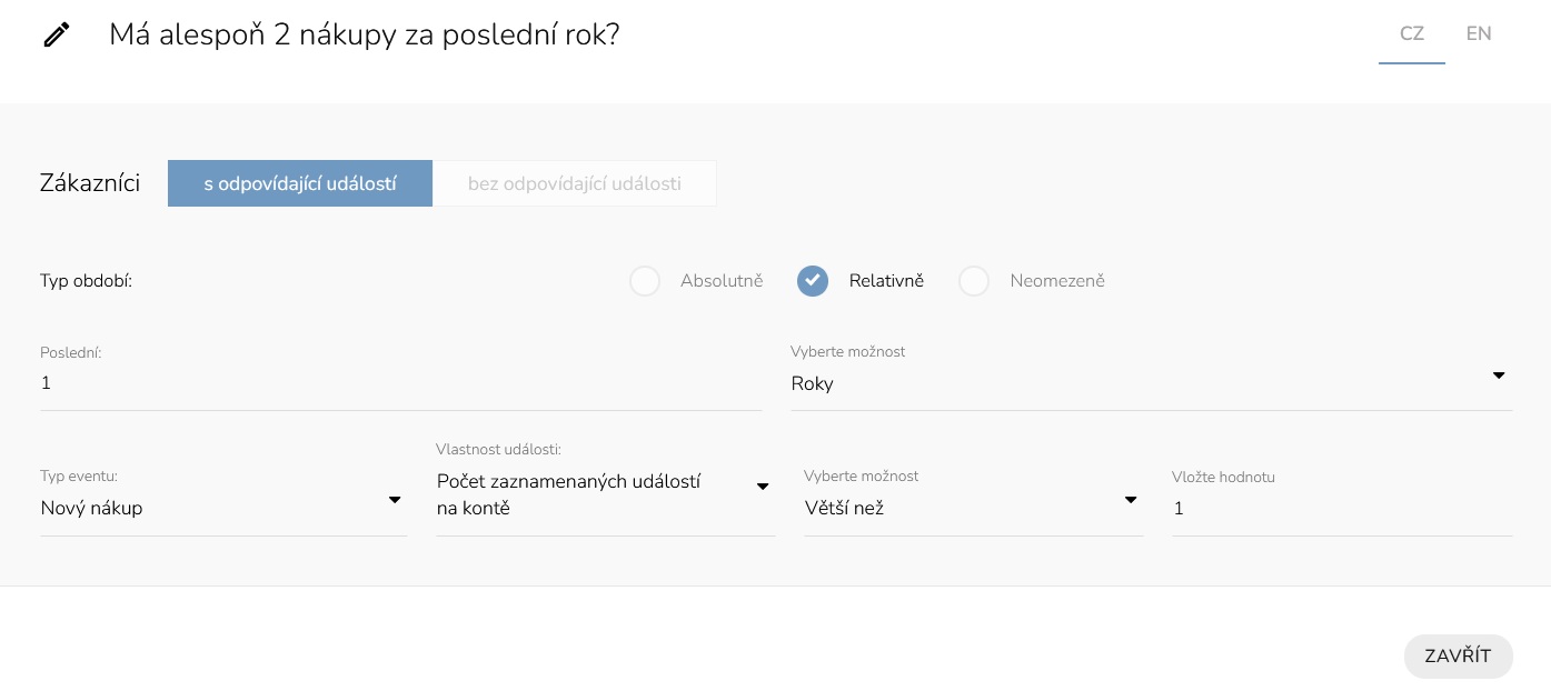 Podmínka podminka