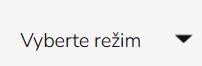 Výběr režimu vyberte_rezim